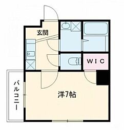 Ｆｅｌｉｃｅ町田 203 2階1Kの間取り
