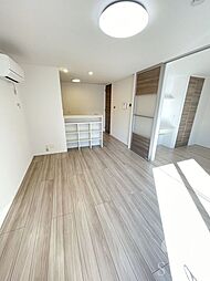 近鉄南大阪線 河堀口駅 徒歩3分の賃貸アパート 3階2LDKのリビング/ダイニング