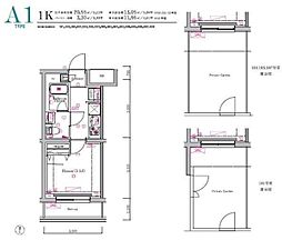 ＡＺＥＳＴ 金町 4階1Kの間取り