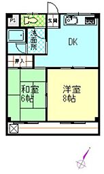 ハイツ峯岸2 2階
