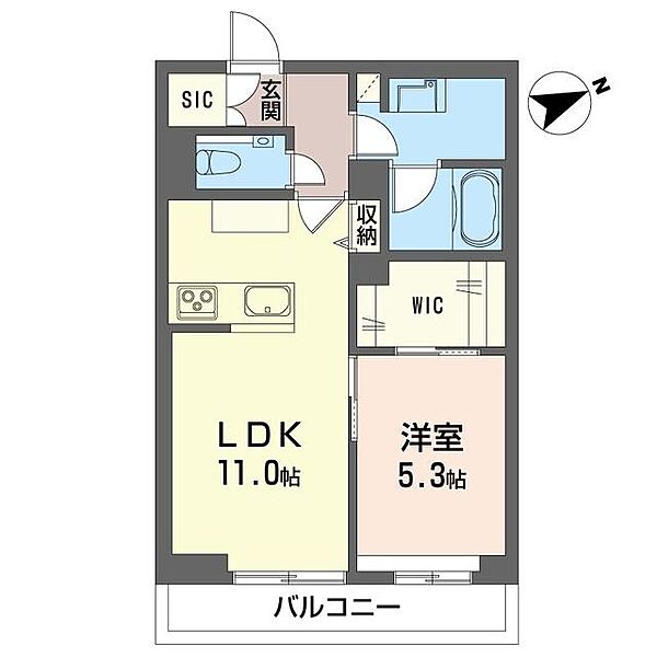 同じ建物の物件間取り写真 - ID:211053897542
