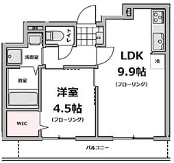 （仮称）メゾン・ド・ソレイユ 1階1LDKの間取り
