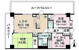 ヴェラハイツ六実駅前 4階2SLDKの間取り