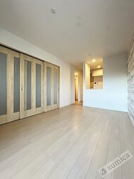 近鉄道明寺線 柏原南口駅 徒歩4分の賃貸アパート 3階1LDKのリビング/ダイニング