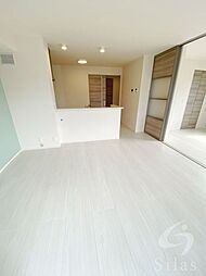 南海高野線 中百舌鳥駅 徒歩11分の賃貸アパート 1階2LDKのリビング/ダイニング