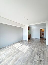 ヴァンベールしののめ　B棟 1階2LDKのリビング/ダイニング