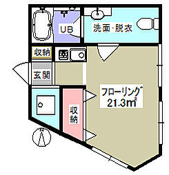 間取図画像 ワンルーム
