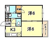 神戸市中央区中山手通７丁目 2階建 築27年のイメージ