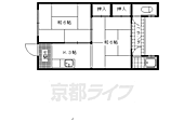 京都市山科区御陵別所町 2階建 築49年のイメージ
