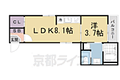 京都市山科区音羽千本町 3階建 築2年のイメージ