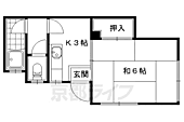 京都市山科区勧修寺本堂山町 3階建 築47年のイメージ