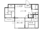 京都市山科区北花山大林町 6階建 築34年のイメージ