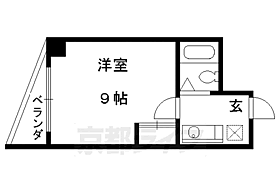 ルビラ 507 ｜ 京都府京都市伏見区中島北ノ口町（賃貸マンション1K・5階・20.30㎡） その2