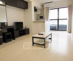 京都地下鉄東西線 小野駅 徒歩4分の賃貸アパート 2階1Kのリビング/ダイニング