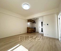 京阪京津線 四宮駅 徒歩11分の賃貸マンション 3階3LDKのリビング/ダイニング