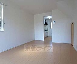 近鉄京都線 新田辺駅 徒歩11分の賃貸アパート 1階2LDKのリビング/ダイニング