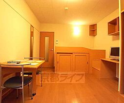 京阪本線 石清水八幡宮駅 徒歩6分の賃貸アパート 1階1Kのリビング/ダイニング