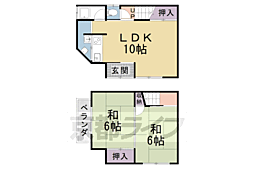 京都地下鉄東西線 椥辻駅 徒歩9分の賃貸一戸建て