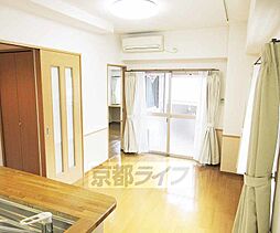 JR東海道・山陽本線 山科駅 徒歩9分の賃貸マンション 5階1LDKのリビング/ダイニング