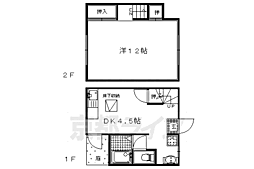 パルコーポ淀 1DKの間取図画像