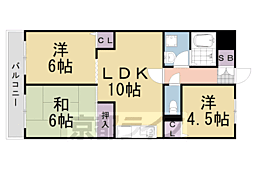ゼファー21 3LDKの間取図画像