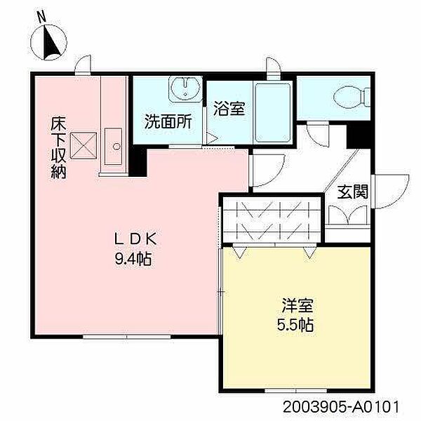 同じ建物の物件間取り写真 - ID:245003177395