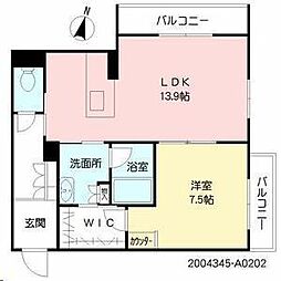 ロイヤル　シャーメゾン　プレミアム 3階1LDKの間取り