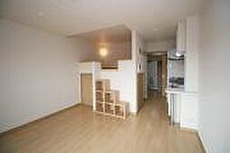 ライズ霧島 405 4階ワンルームのリビング/ダイニング