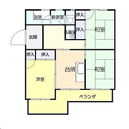 フィニステラ 3DKの間取図画像