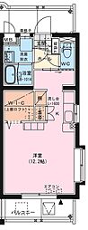 パラシオ末広 ワンルームの間取図画像