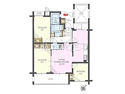 ザ・ステイツ志木幸町 3LDKの間取図画像