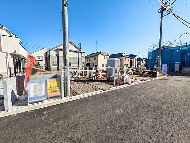 現場風景【東大和市狭山4丁目】