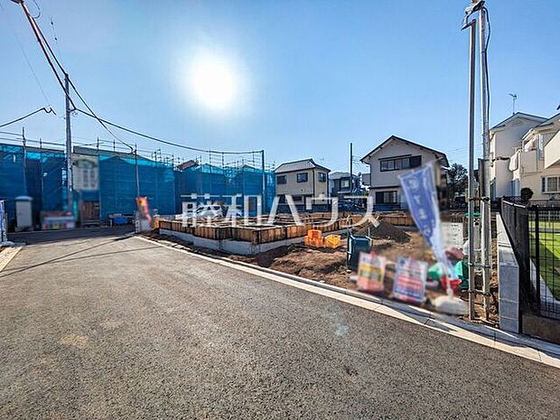 現場風景【東大和市狭山4丁目】