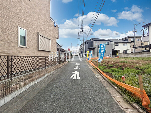 接道状況および現場風景　【練馬区大泉学園町5丁目】