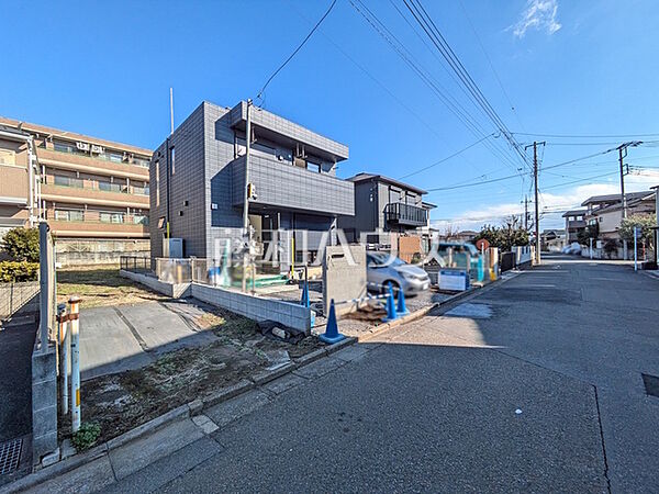 接道状況および現場風景　【東大和市仲原3丁目】