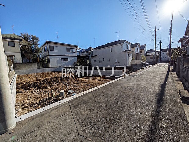 接道状況および現場風景 【東村山市諏訪町1丁目】