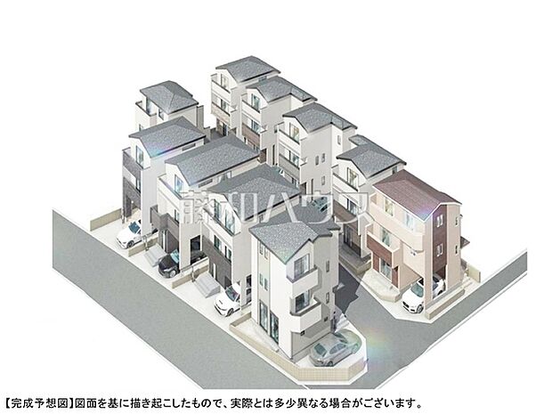 完成予想図(外観) 【板橋区徳丸5丁目】