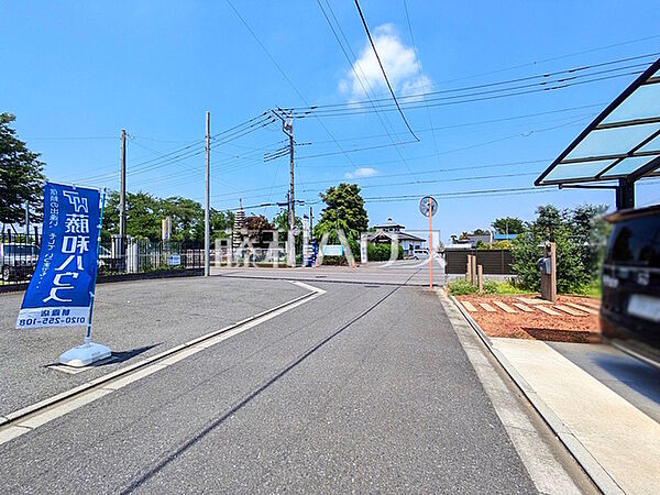 接道状況および現場風景　【富士見市大字水子】