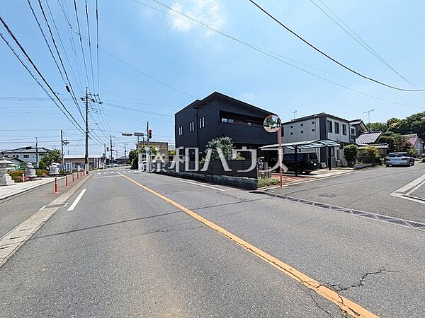 接道状況および現場風景　【富士見市大字水子】