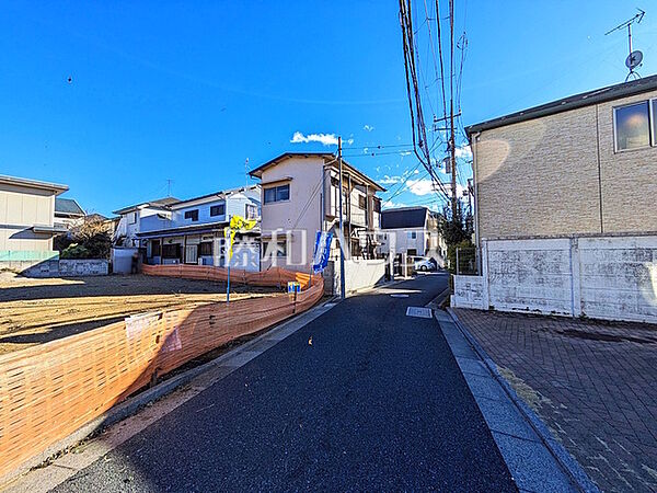 接道状況および現場風景　【練馬区富士見台2丁目】