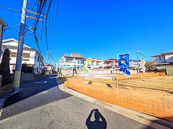 接道状況および現場風景　【練馬区富士見台2丁目】