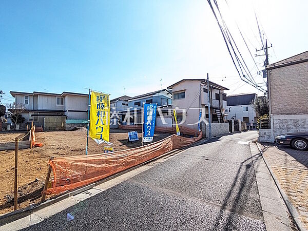 接道状況および現場風景　【練馬区富士見台2丁目】