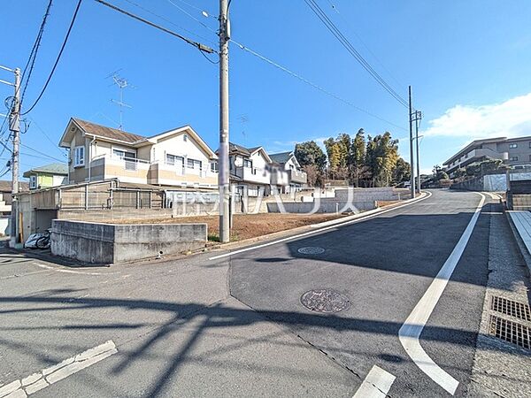 接道状況および現場風景　【八王子市石川町】
