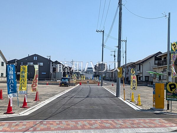 接道状況および現場風景　【立川市幸町3丁目】