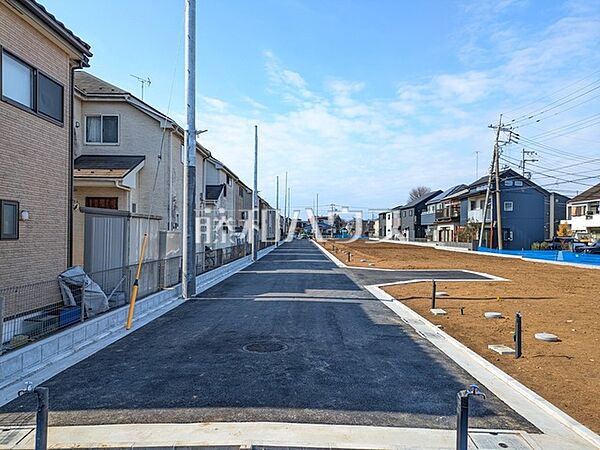 接道状況および現場風景　【立川市幸町3丁目】