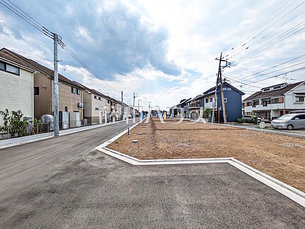 接道状況および現場風景　【立川市幸町3丁目】