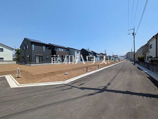 接道状況および現場風景　【立川市幸町3丁目】