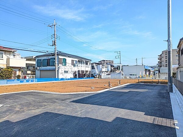 接道状況および現場風景　【立川市幸町3丁目】