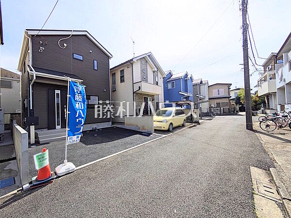 接道状況および現場風景　【西東京市谷戸町1丁目】