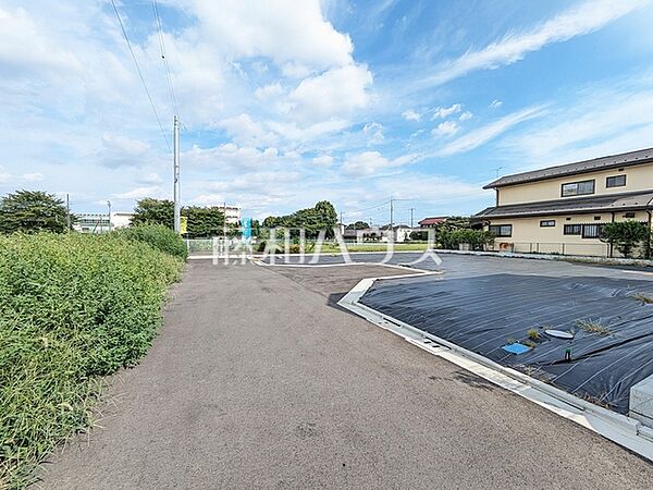 接道状況および現場風景　【国分寺市並木町2丁目】